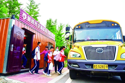 试点成功后,济南市莱芜区仅用1个月时间,建成369处学生驿站,一举实现“全覆盖”